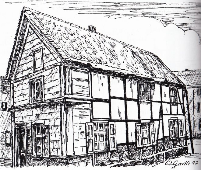 Zeichnung W. Garth